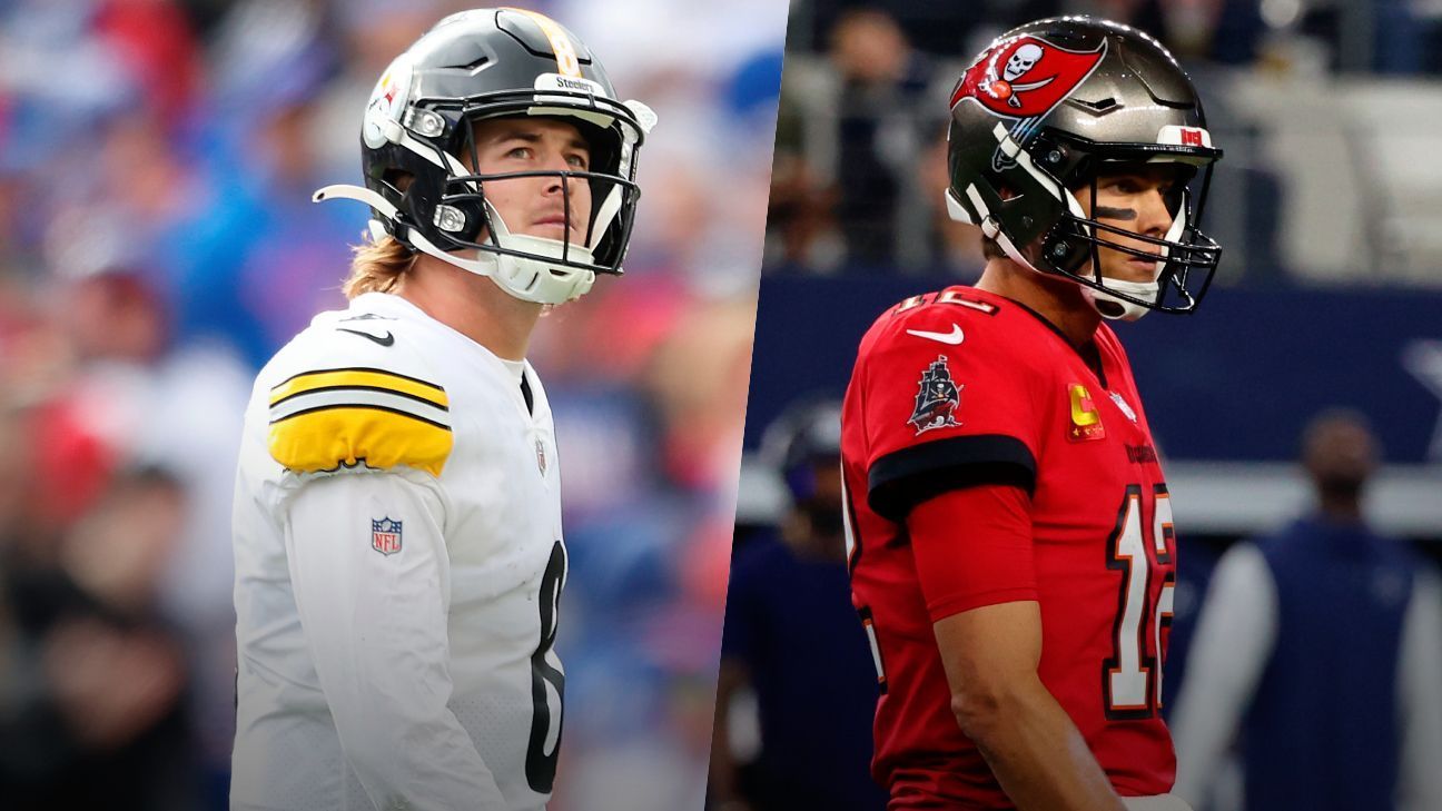 Emociona a Kenny Pickett su primer duelo contra Tom Brady ESPN