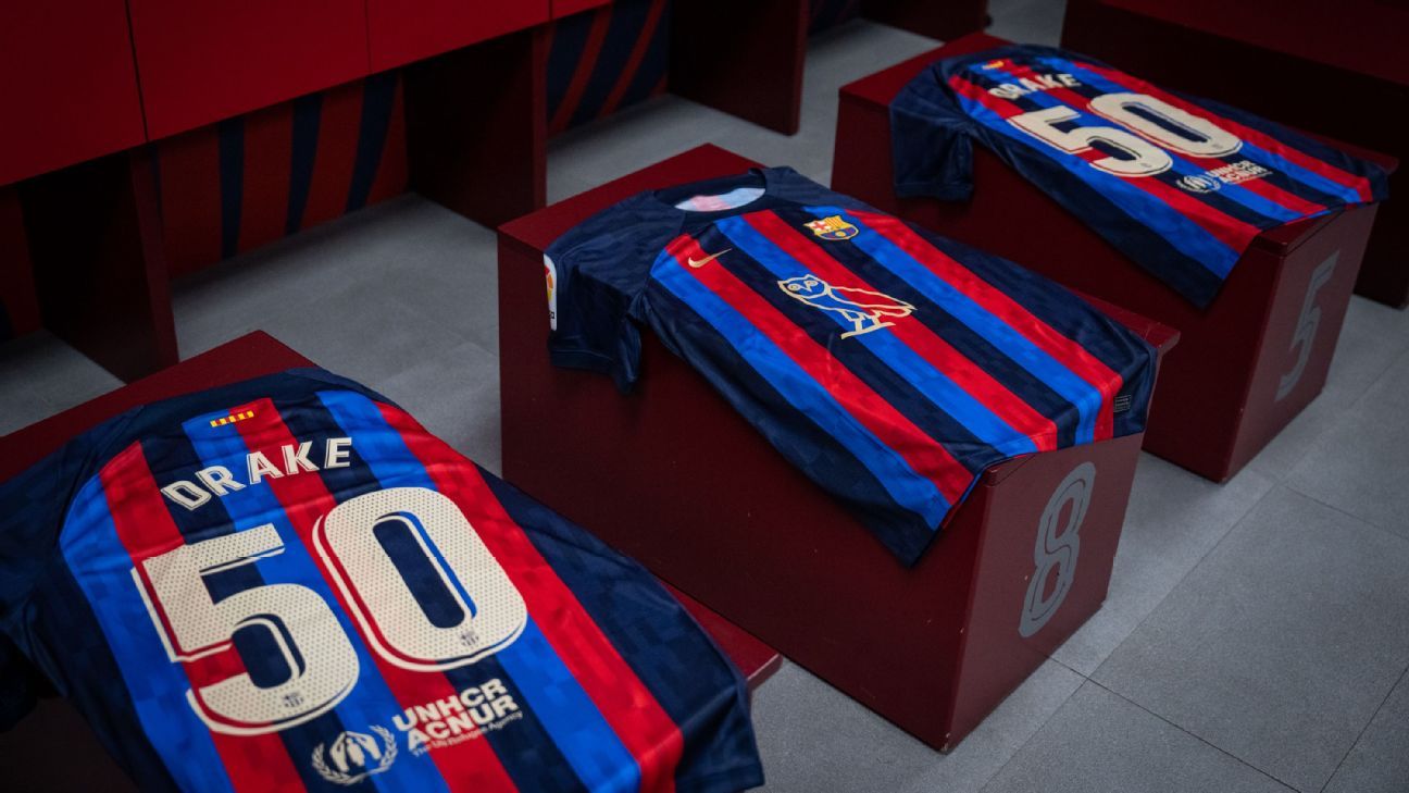 FC Barcelona To Rock Drake-Inspired Jerseys Against Real Madrid