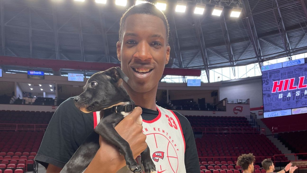 Jamarion Sharp buys puppy with NIL money