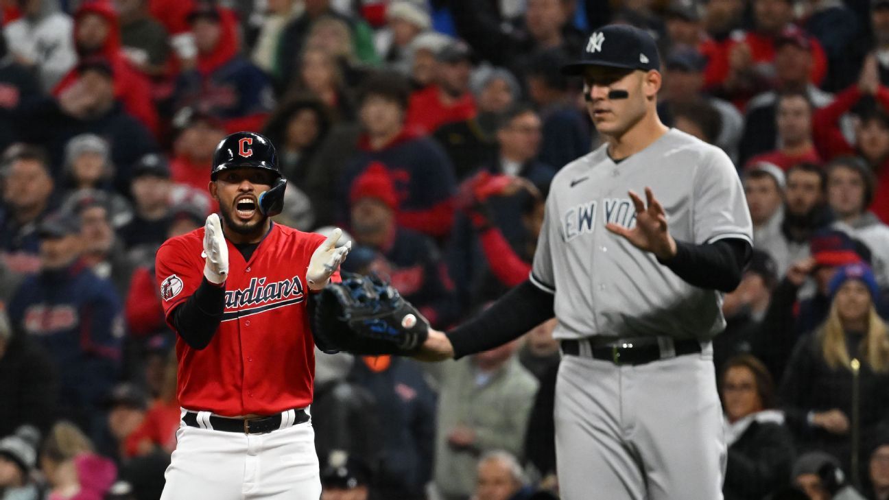 MLB Division Series Sunday: Yankees on the brink of elimination