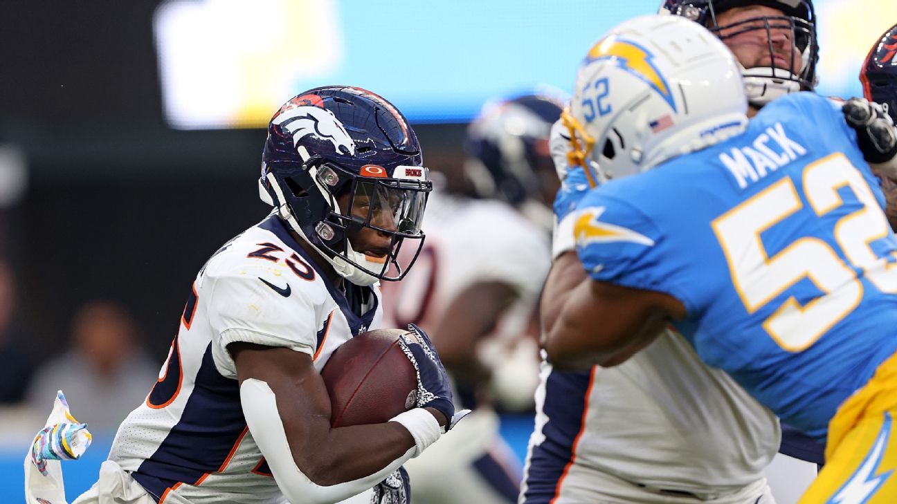 Chargers vs. Broncos: 5 numbers that tell story of Los Angeles' loss