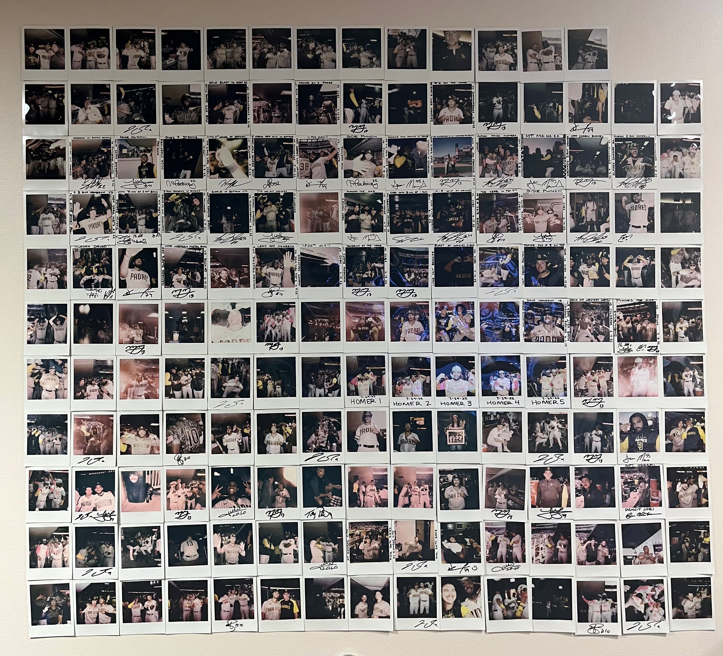 Snapshots and moon shots: Padres' Polaroid tradition continues in NLCS