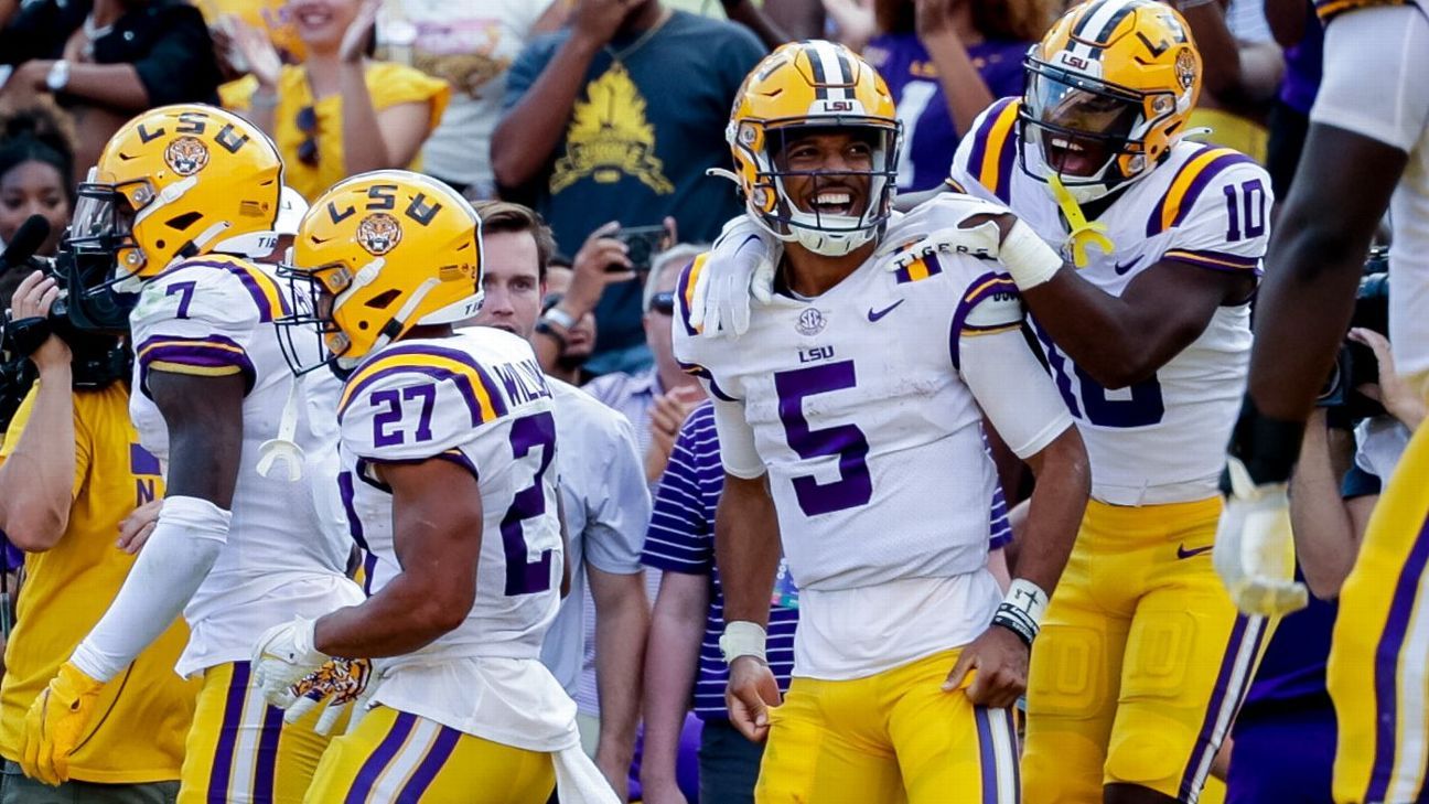 LSU 'played great football' in rallying past Rebels