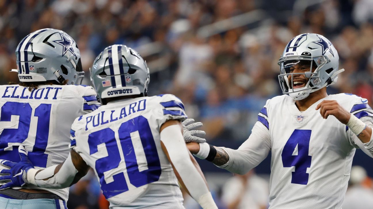 Cowboys refrendan inicio potente en Semana 2 de NFL