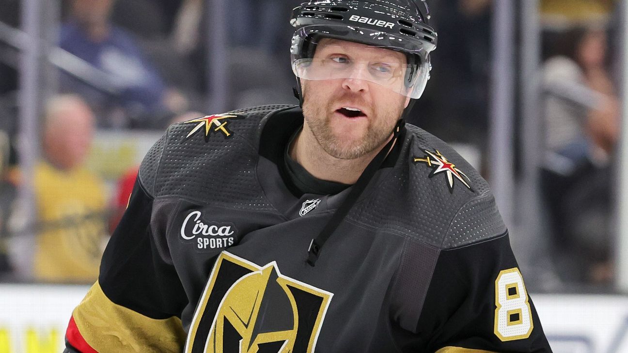 Vegas Golden Knights' Phil Kessel misses Game 5 vs. Jets, first