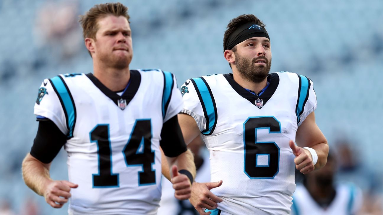 who are the carolina panthers playing tomorrow