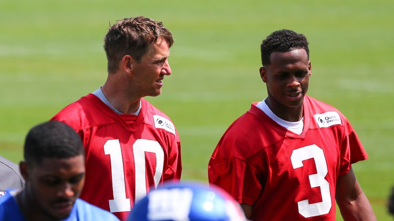 Giants' Eli Manning getting comfortable with offense