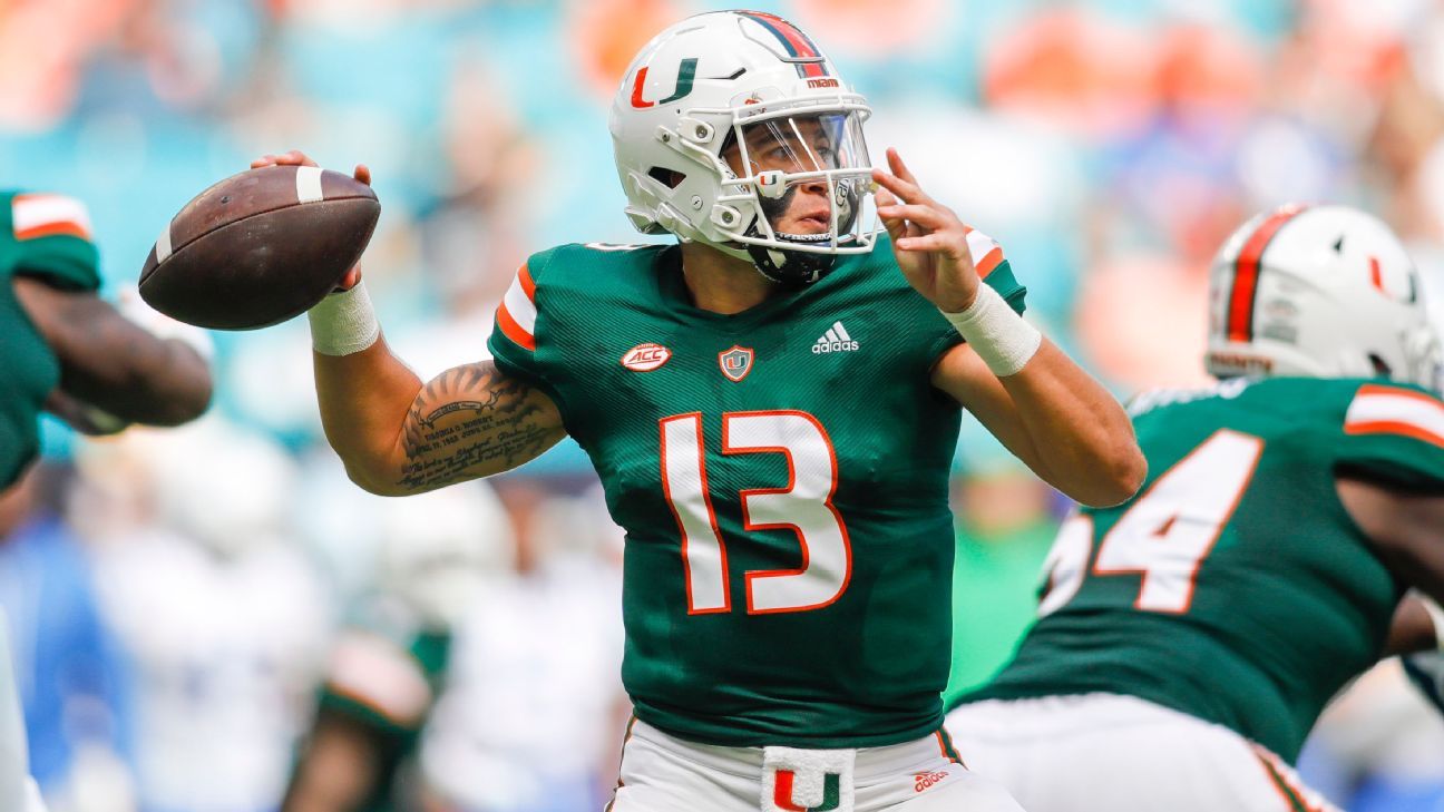 Miami starts Garcia at QB for injured Van Dyke