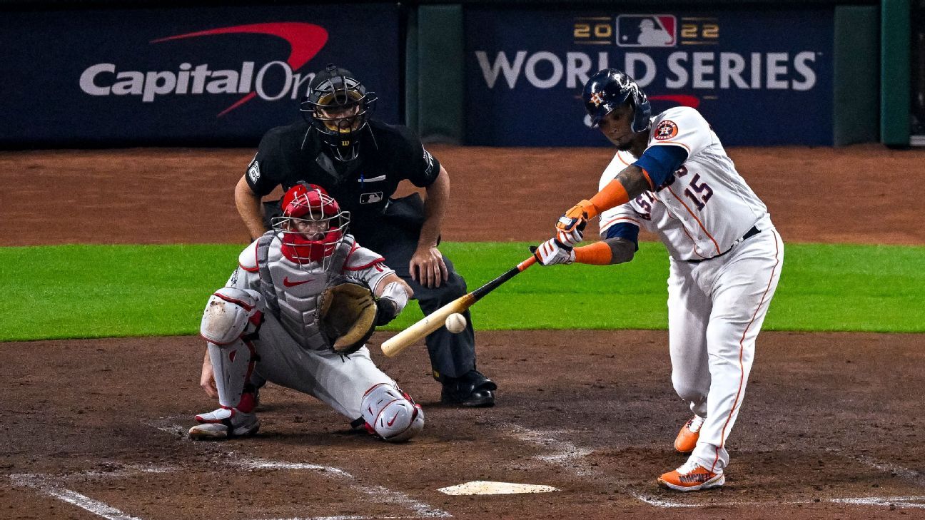 Astros' Maldonado allegedly used illegal bat in Game 1 of World Series  thanks to Albert Pujols, per FOX report