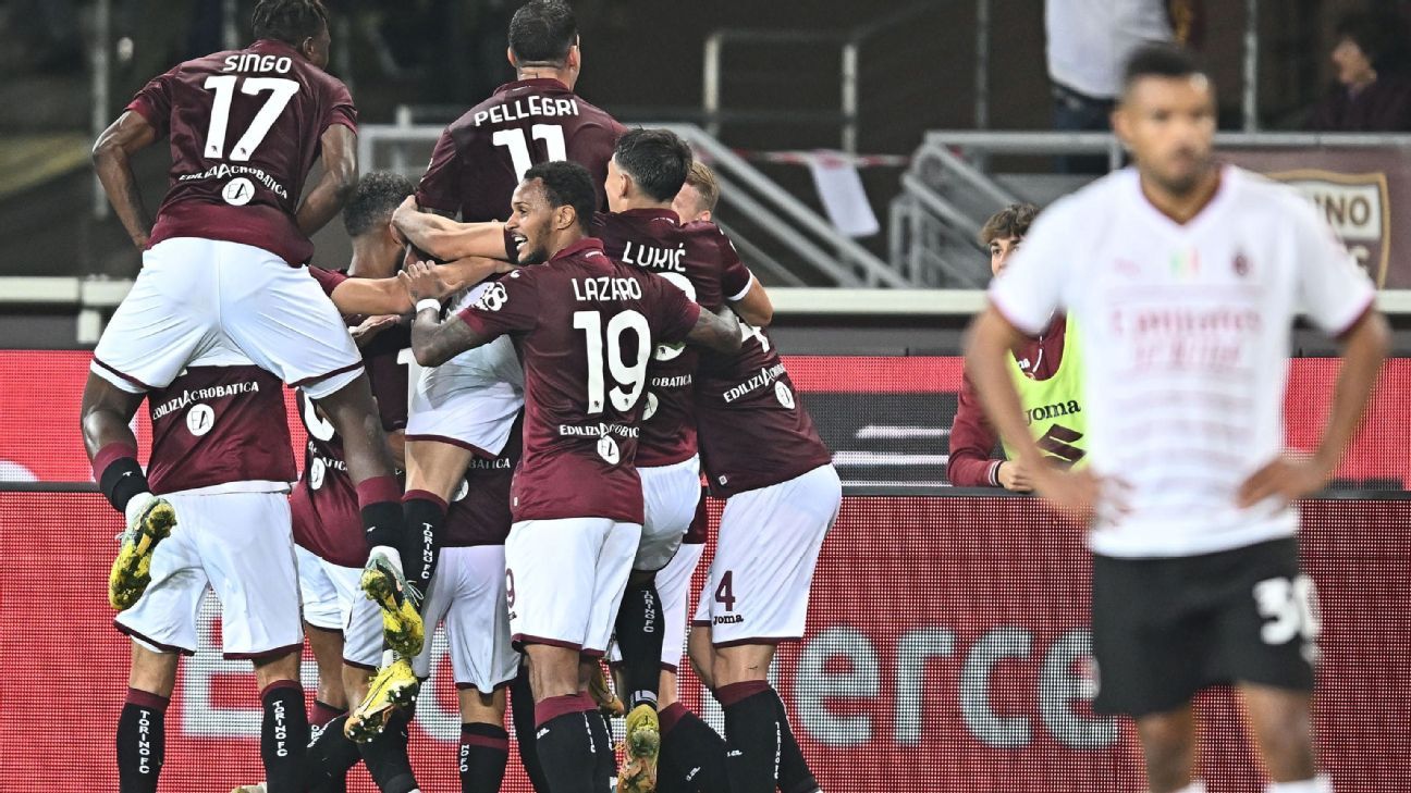 Torino regressa aos triunfos na Serie A