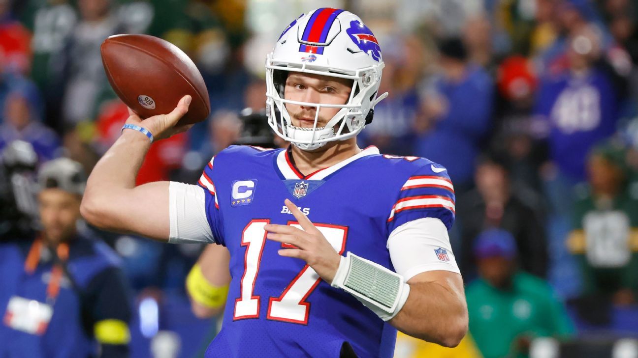 Bills' Josh Allen starting vs. Vikings despite elbow injury - ESPN