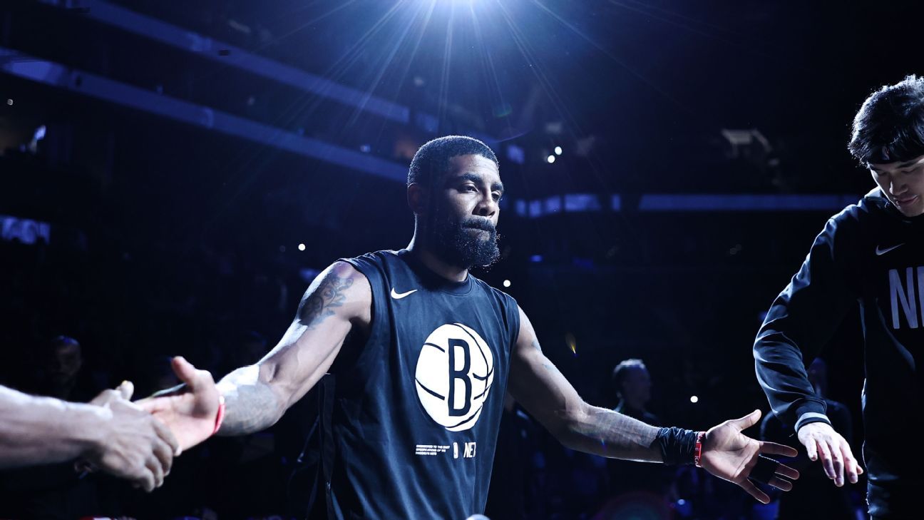 Protests, bizarre news conferences and yams: Inside two ridiculous weeks with Kyrie Irving and the Nets