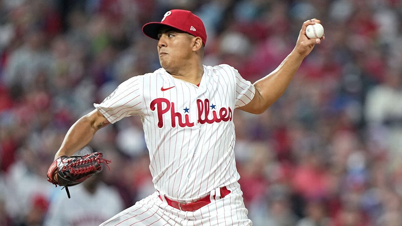 Ranger Suarez available for Phillies in Game 6 of World Series