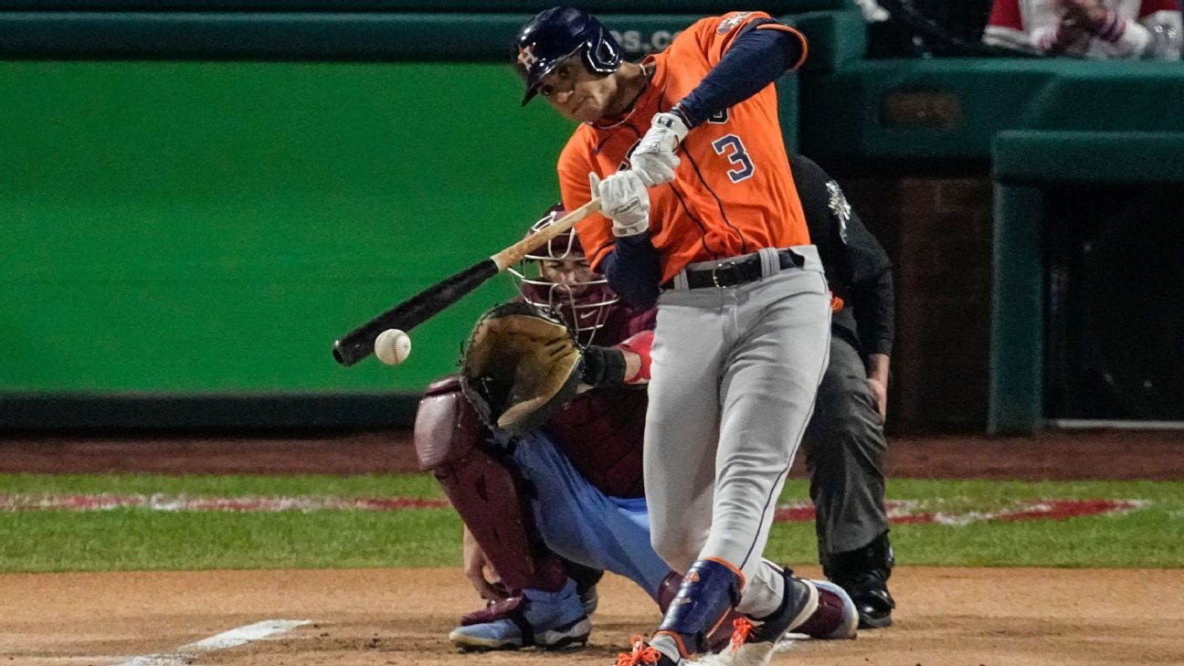 World Series Game 5: Astros lead Phillies