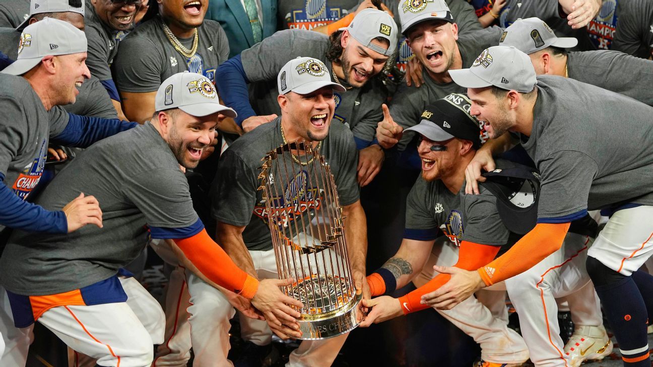 Houston Astros to Be Honored at White House for 2022 World Series