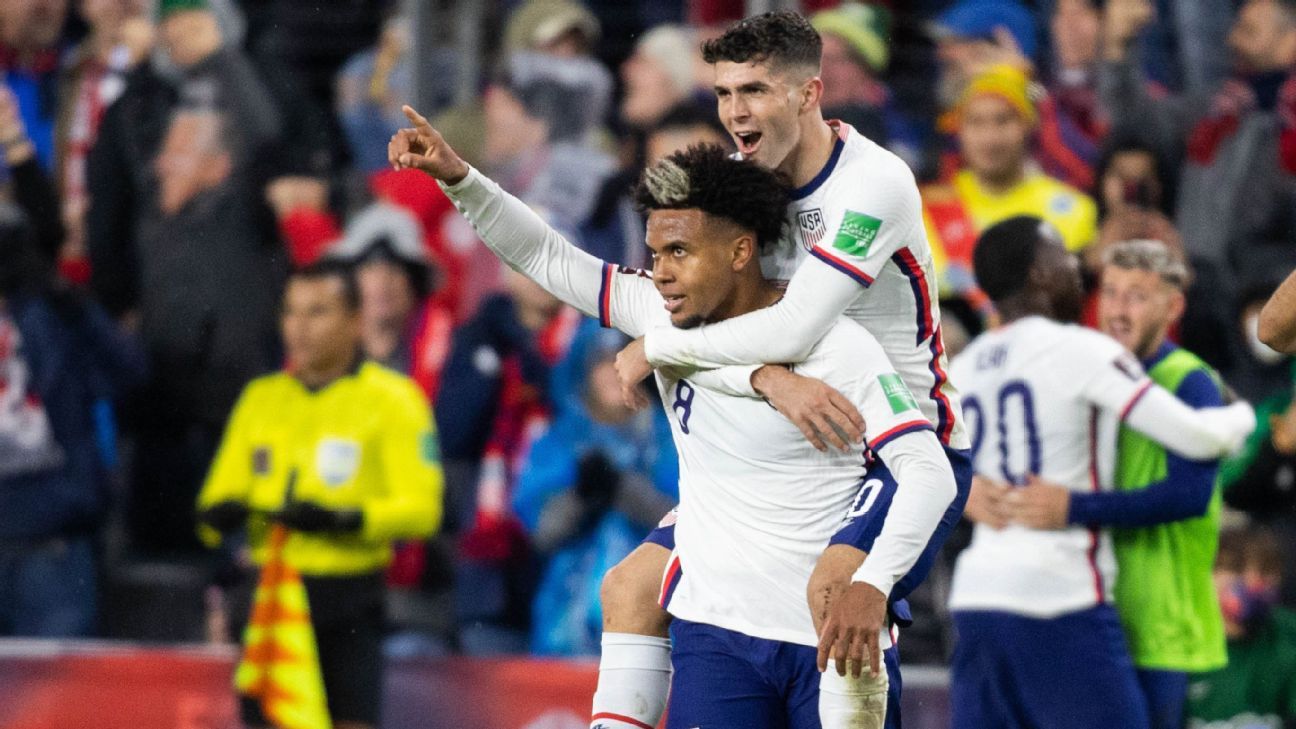 USA 2022 World Cup roster: Pepi, Steffen out, McKennie in