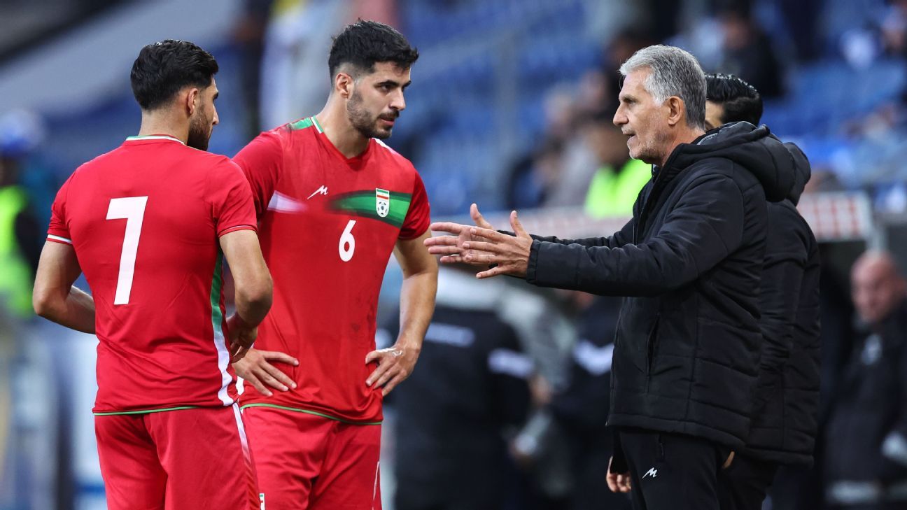 Iran coach Carlos Queiroz on facing USMNT, England