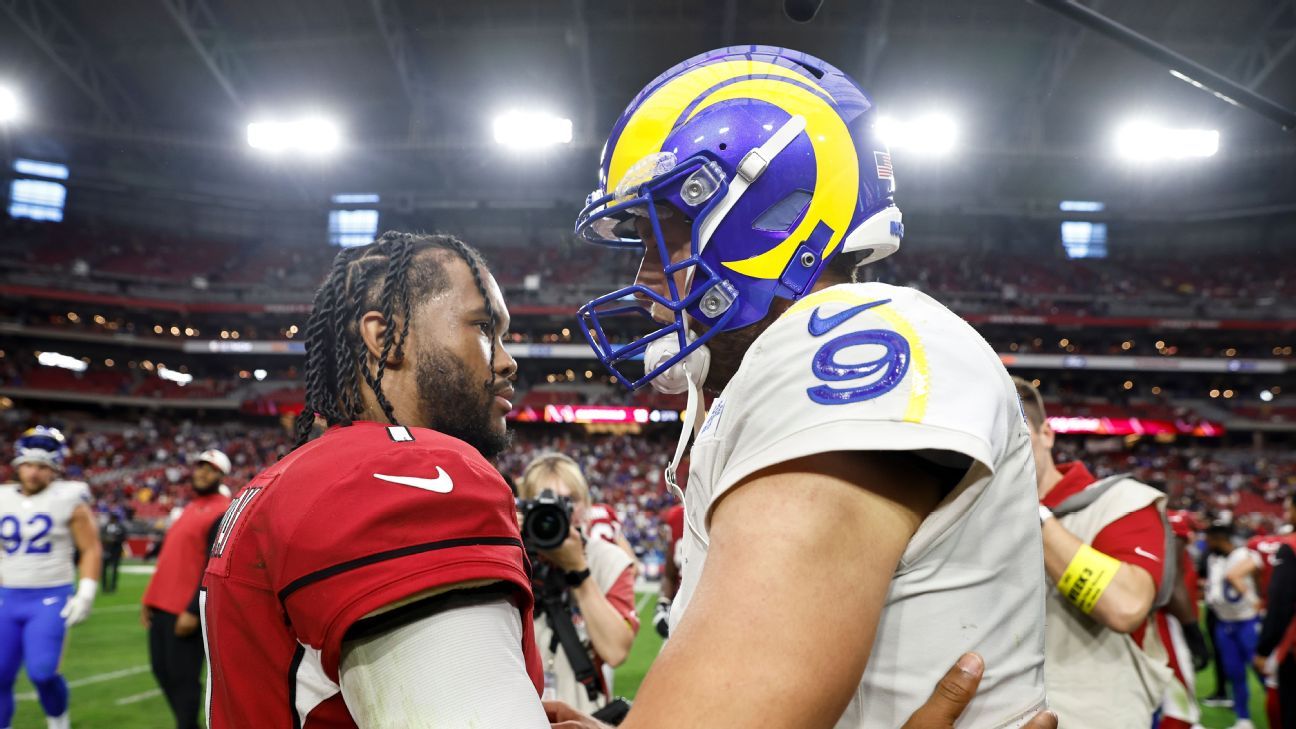 NFL MVP odds: Cardinals' Kyler Murray, Rams' Matthew Stafford lead