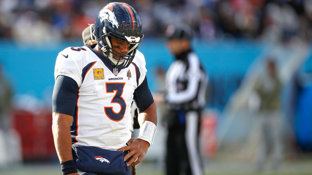 Russell Wilson and Broncos' rebuilt O-line faces a stiff test from