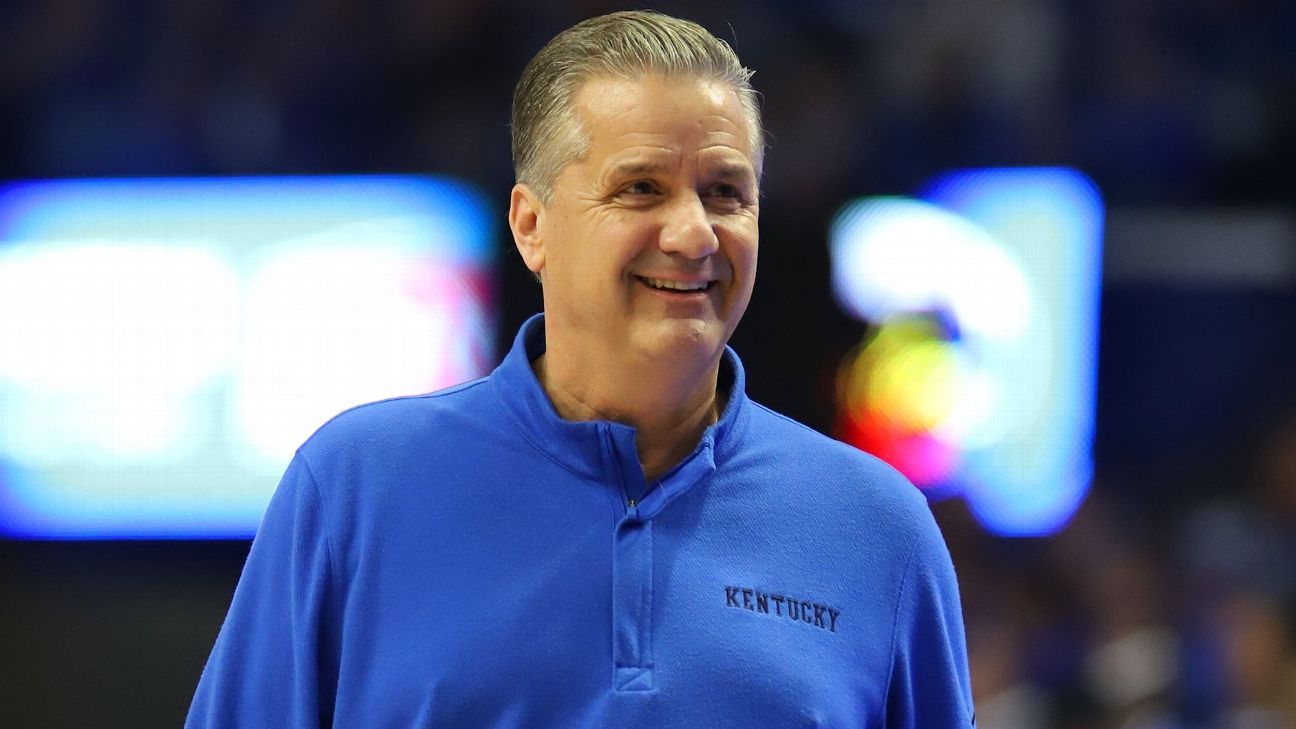 Kentucky's John Calipari to receive Legends of Coaching award - ESPN