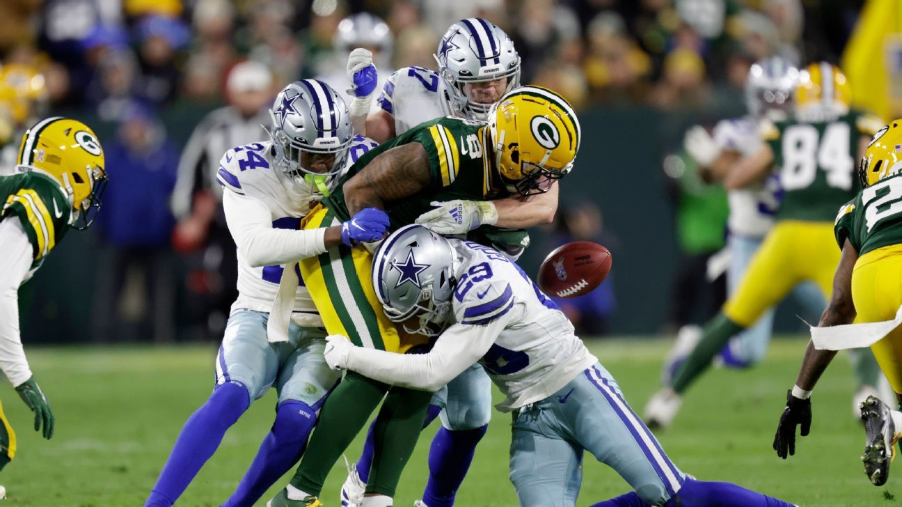 Packers release 2021 draft pick Amari Rodgers after costly fumble vs.  Cowboys