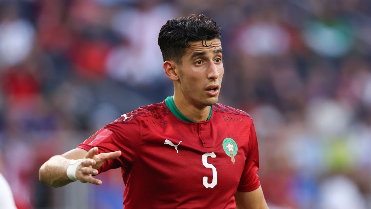 Morocco's Aguerd won't be risked if not fit for WC - Coach