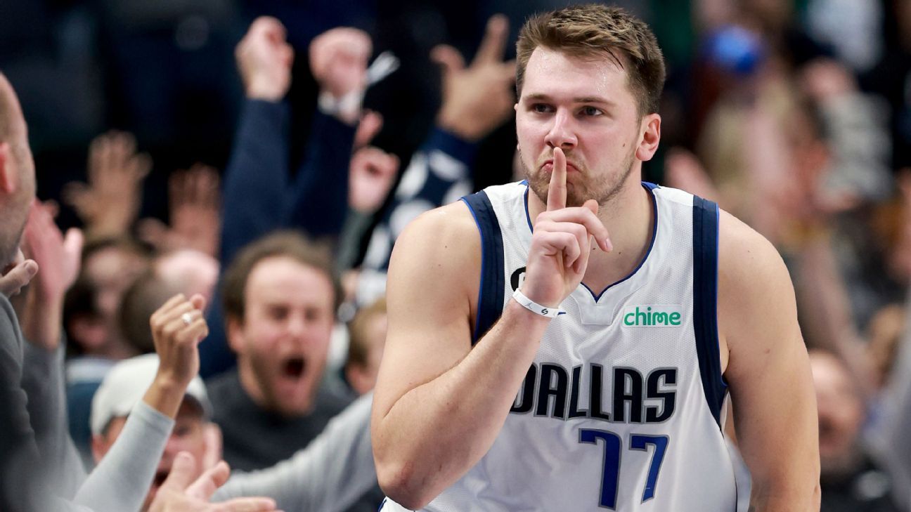 Luka Doncic (descanso), fuera ante los Houston Rockets ESPN