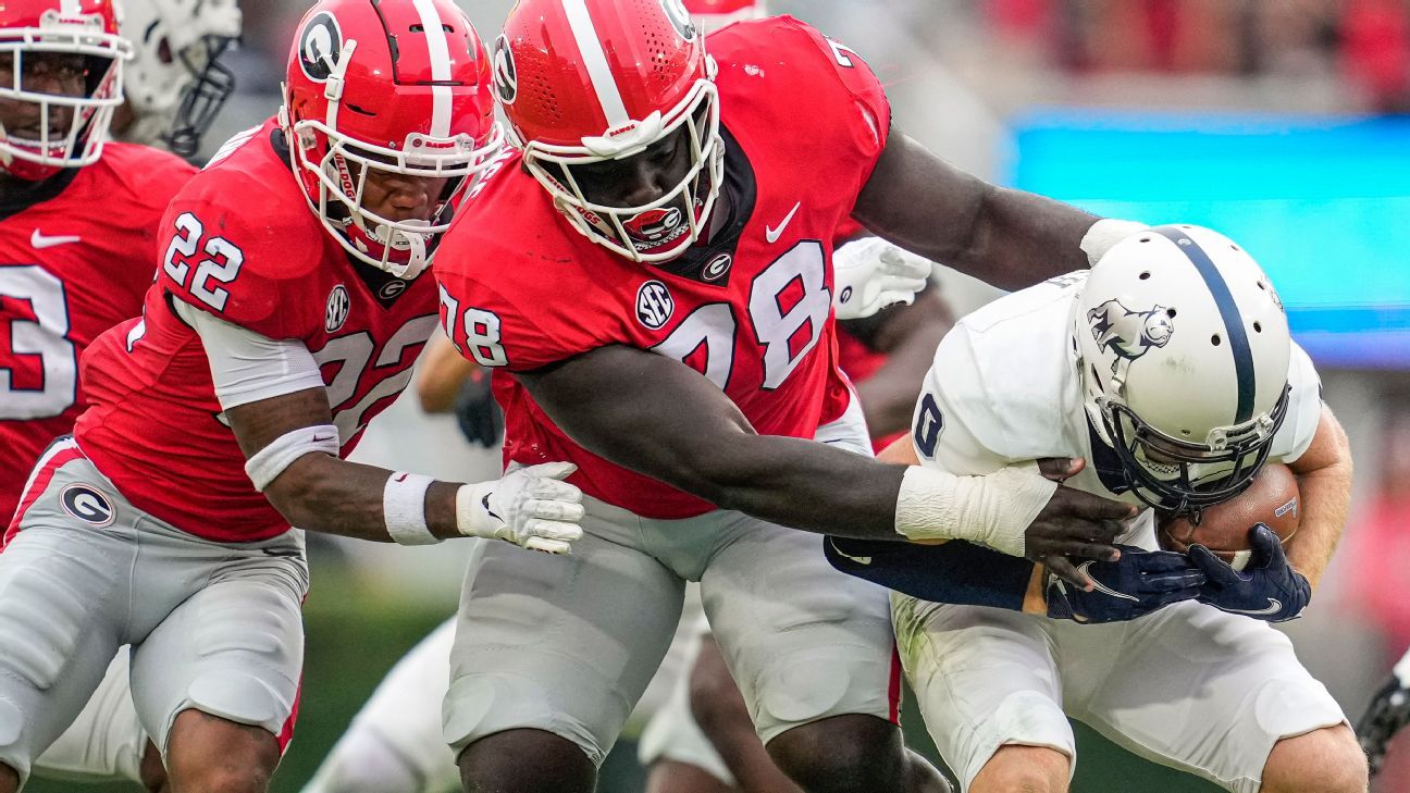 After de facto exhibition games, No. 1 UGA hosts USC in SEC opener