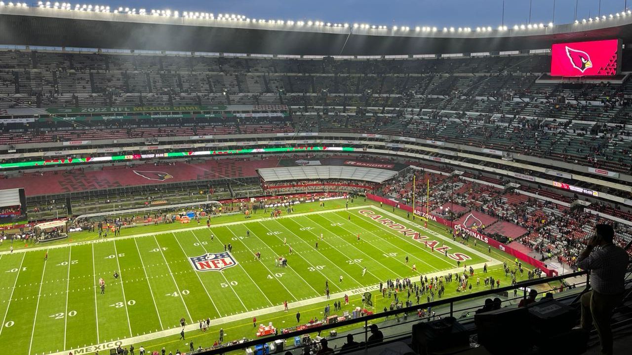 Cardinals vs 49ers se jugará en el Estadio Azteca
