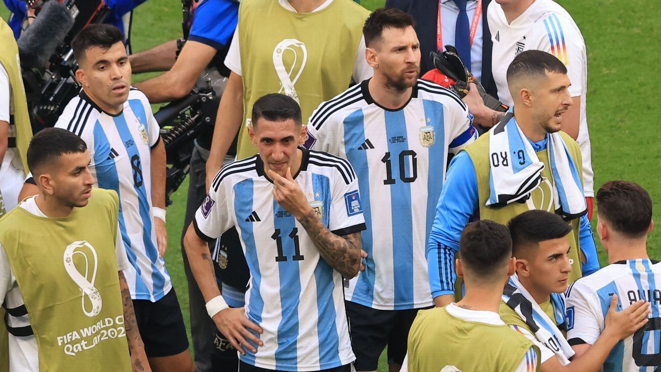 El penúltimo entrenamiento de Argentina antes del choque con Holanda