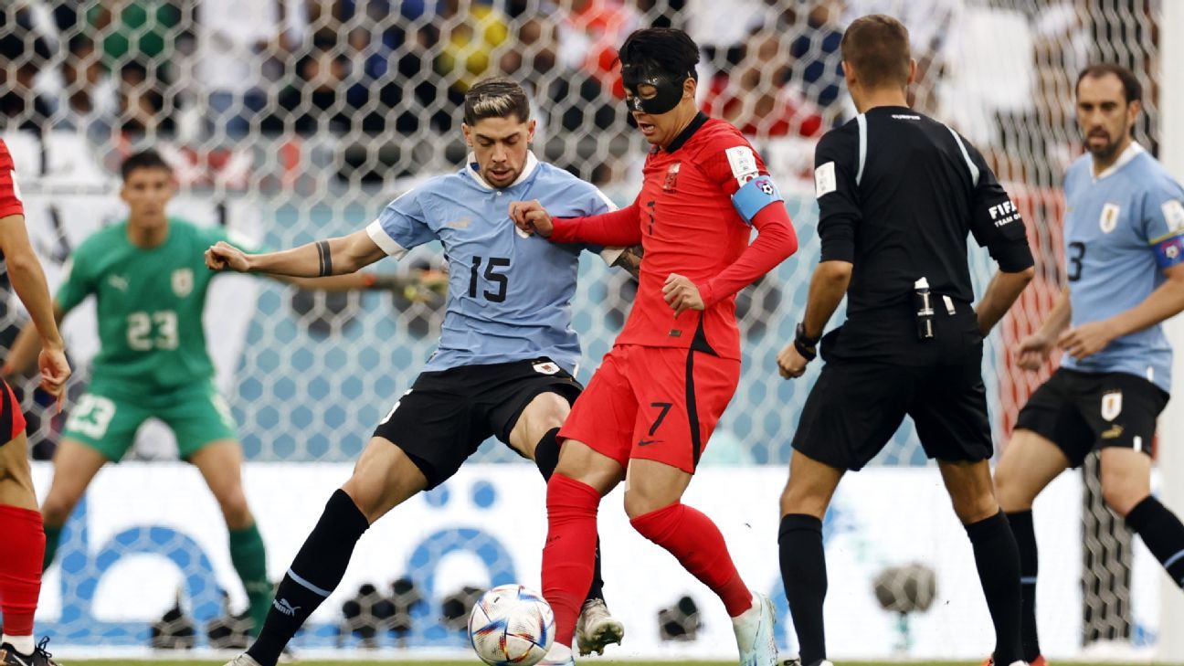 Uruguay vs. South Korea Football Match Summary November 24, 2022 ESPN