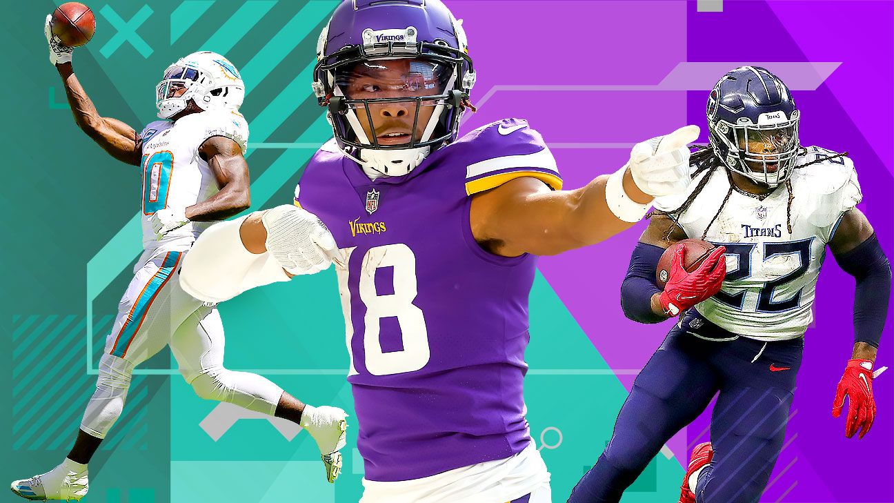 NFL Offensive Player Rankings after the 2022 regular season; three
