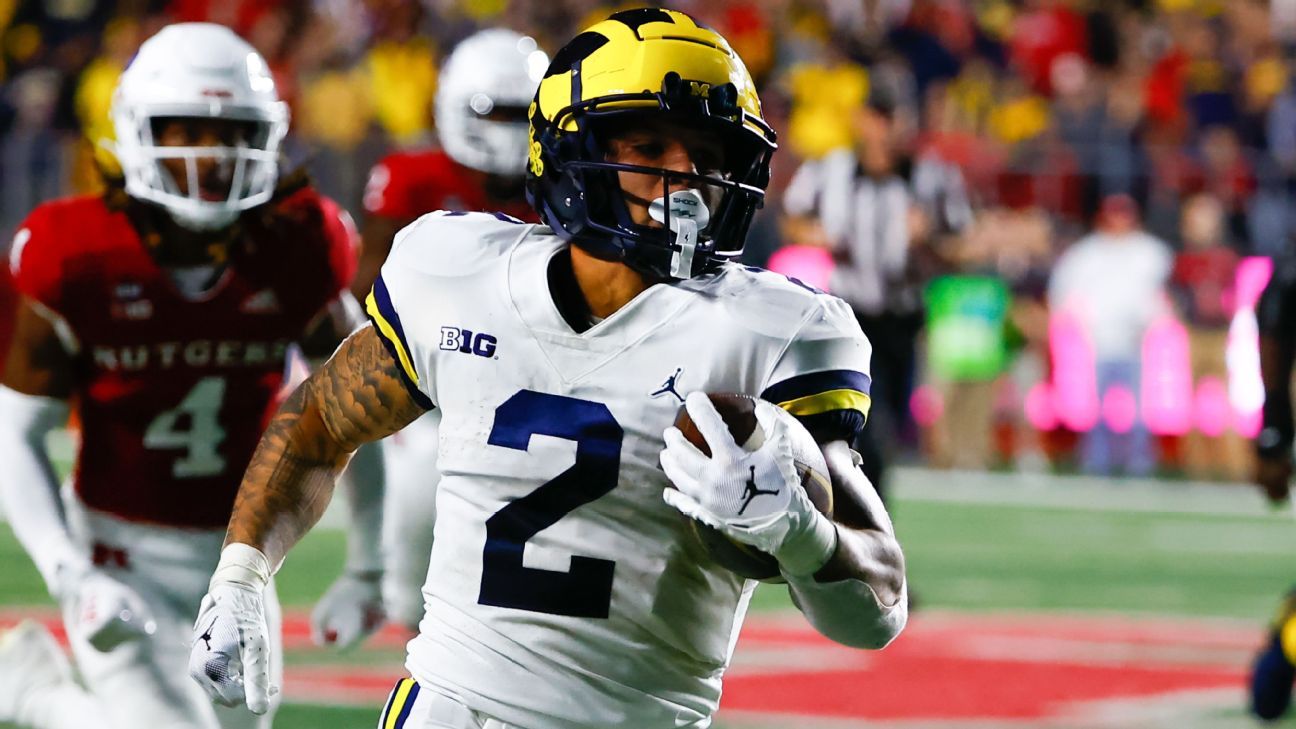 Michigan RB Blake Corum will 'definitely' be back by fall camp - ESPN