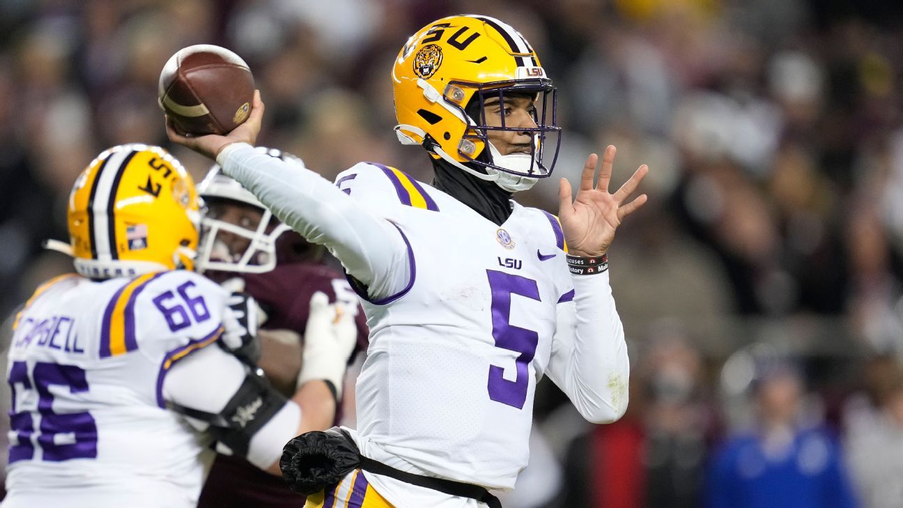 LSU adds Arizona State QB Jayden Daniels