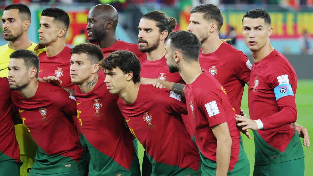 Titular de Portugal sofre fratura nas costelas e não jogará mais na fase de grupos da Copa do Mundo