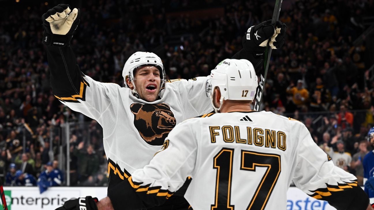 NHL roundup: Bruins lock down Atlantic Division title