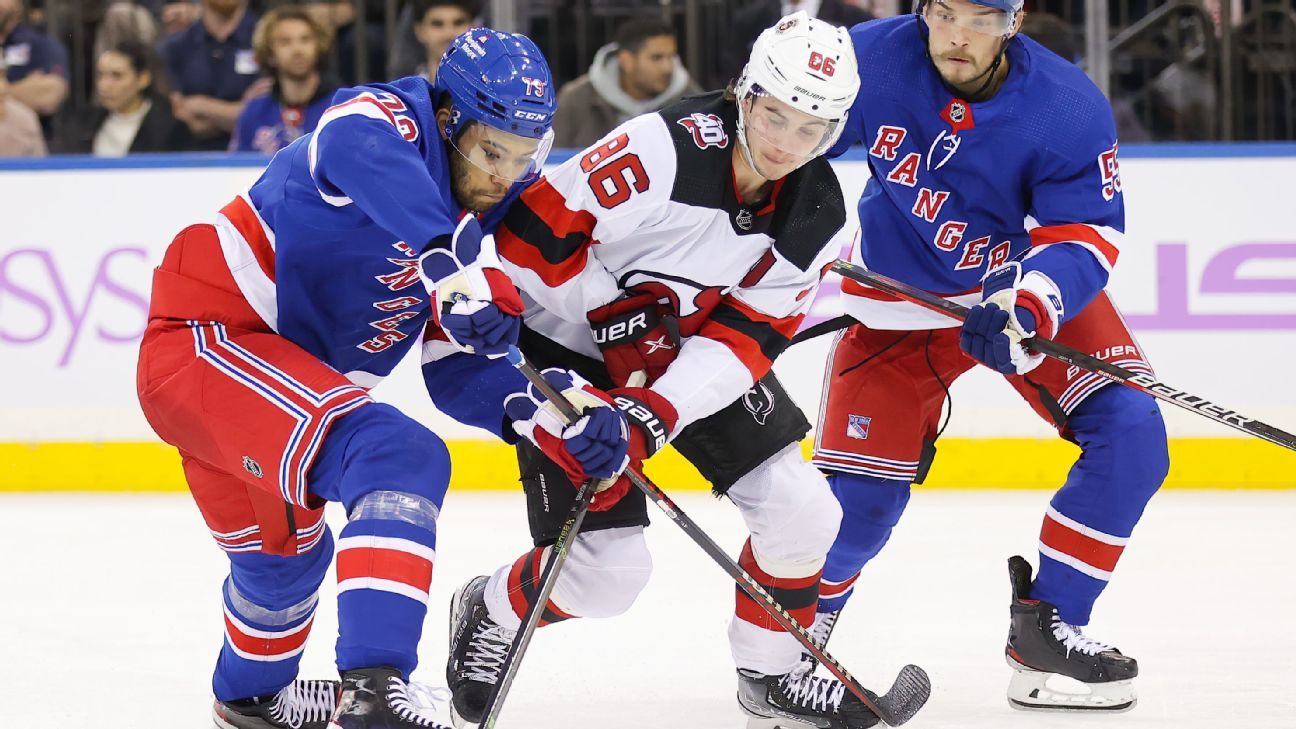 New Jersey Devils head into game 6 against Rangers with 3-2 lead