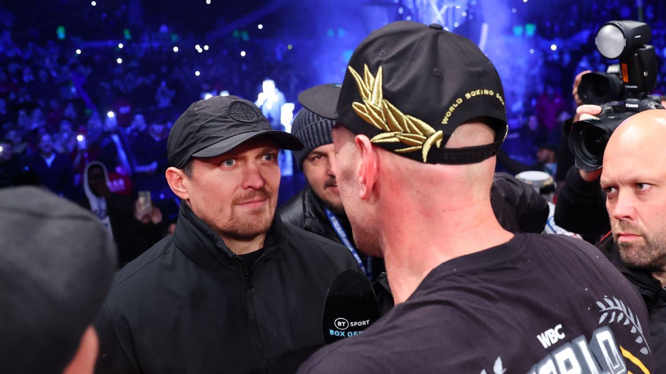 Oleksandr Usyk-Tyson Fury kämpfen in Gefahr, da die Gespräche ins Stocken geraten