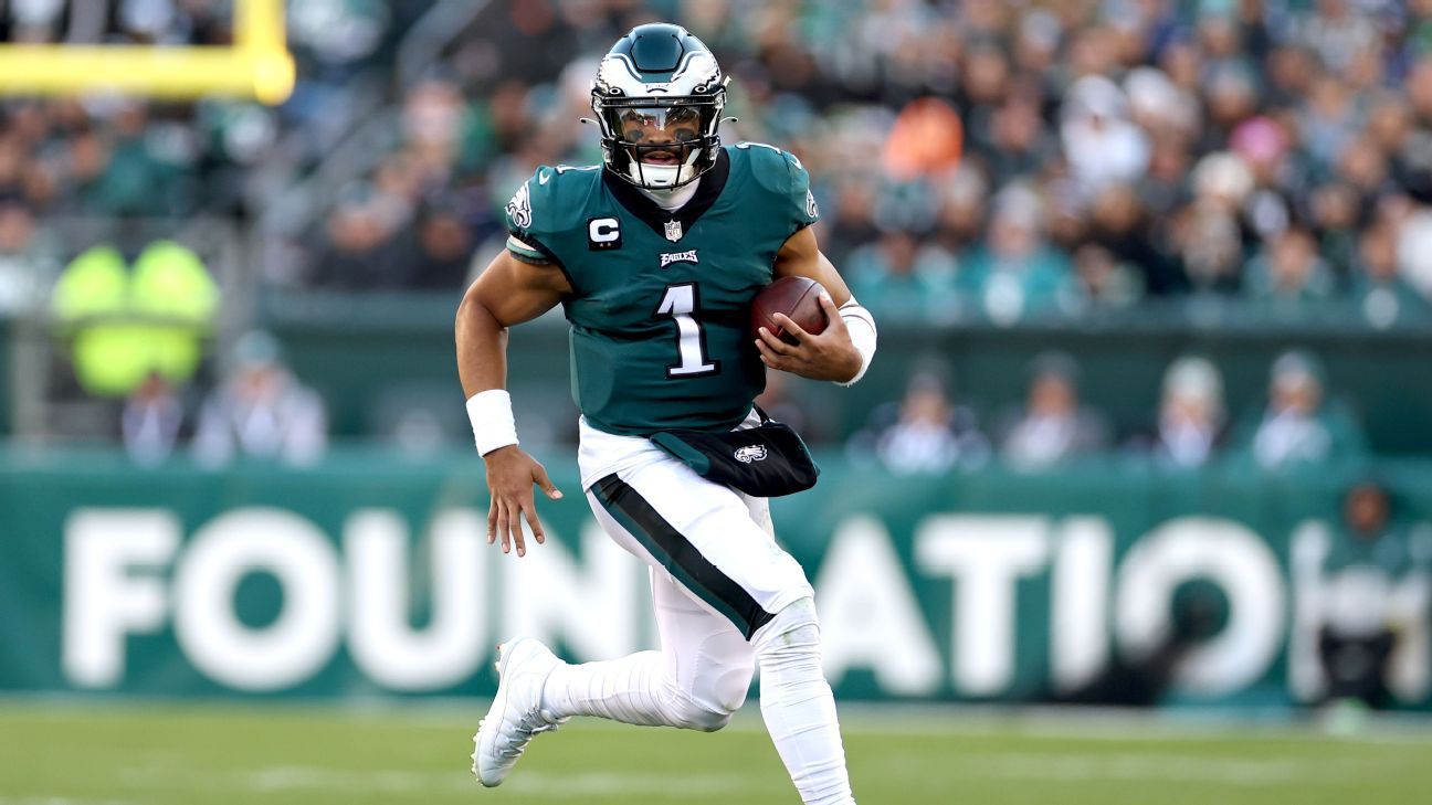 Philadelphia Eagles top-five players of the 2022 season