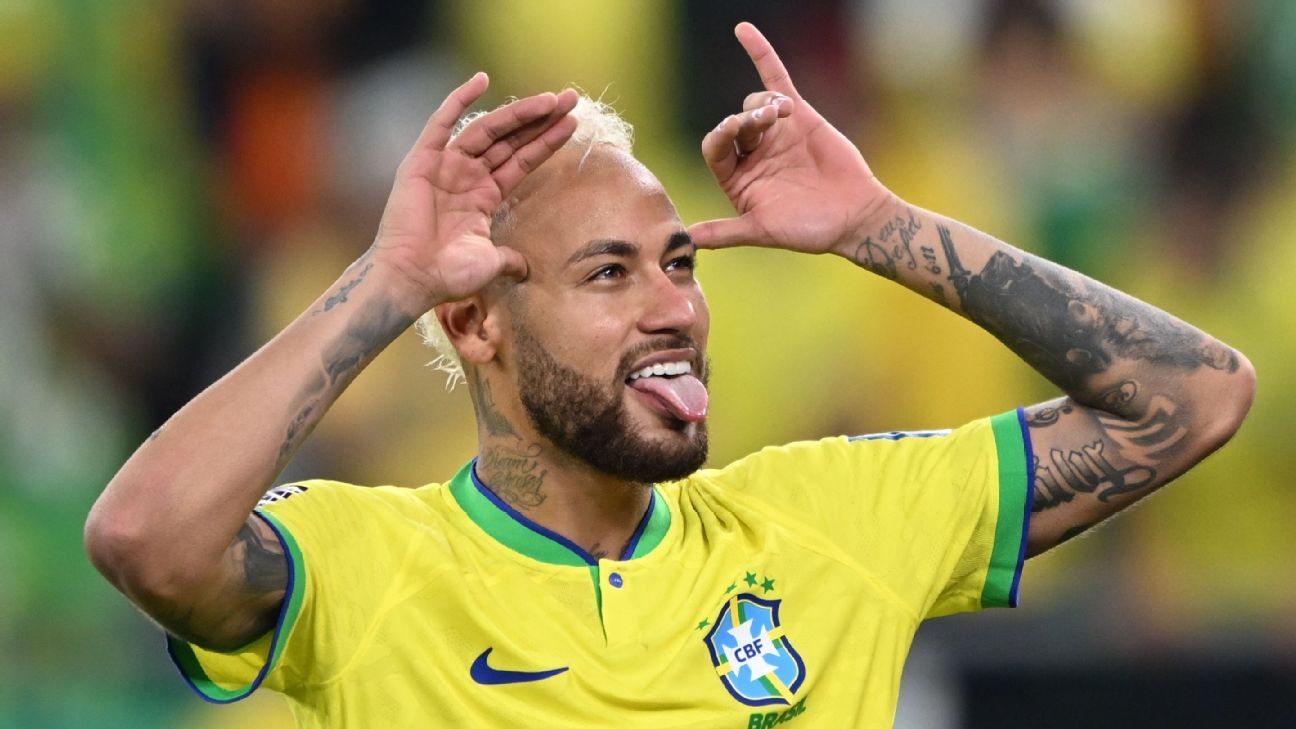 Neymar, Brazil produce classic jogo bonito World Cup display