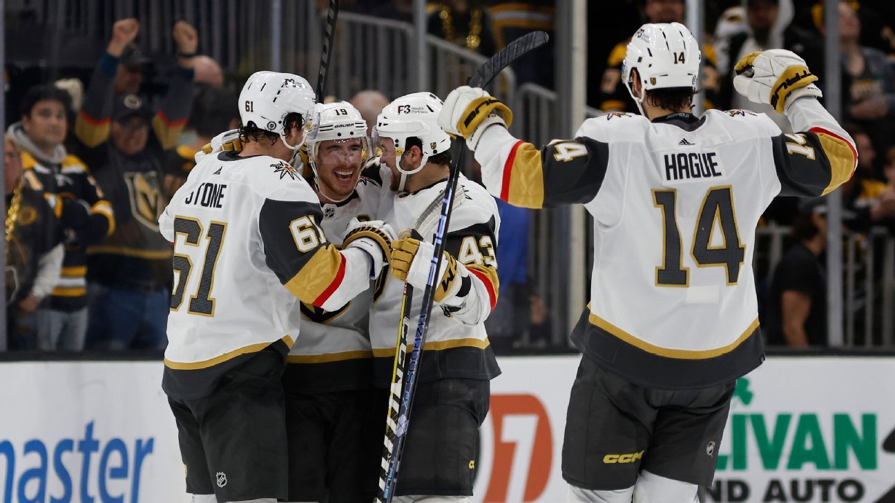 2023 Stanley Cup Playoffs Continue Sunday with Vegas Golden Knights vs.  Edmonton Oilers Game 6 at 10 p.m. ET on ESPN - ESPN Press Room U.S.