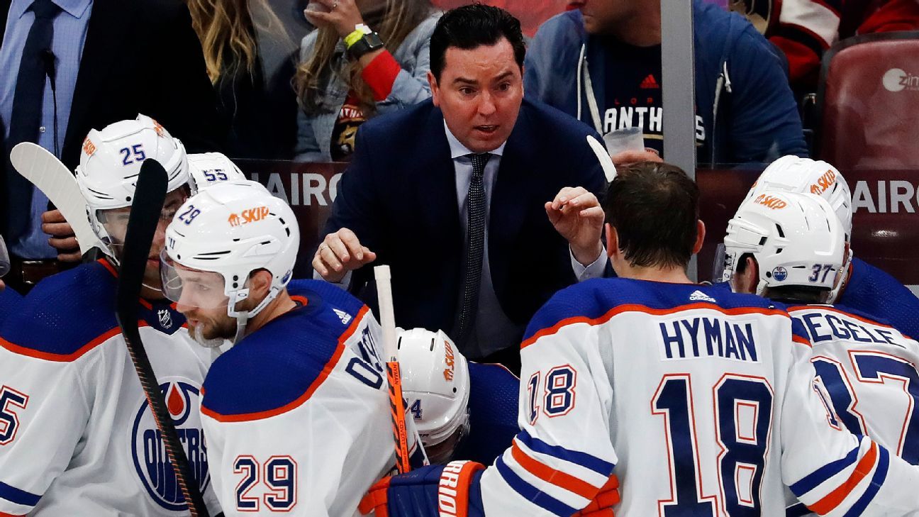 Oilers fire coach Jay Woodcroft, hire AHL’s Kris Knoblauch