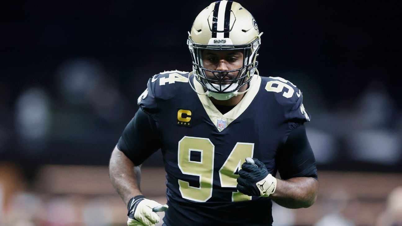 Saints' Jordan not letting up in 2nd decade, on field or off - The