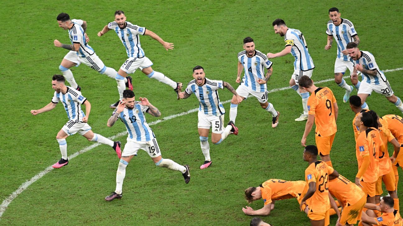 Argentina beat Holland in penalty shootout after World Cup epic - Futbol on  FanNation