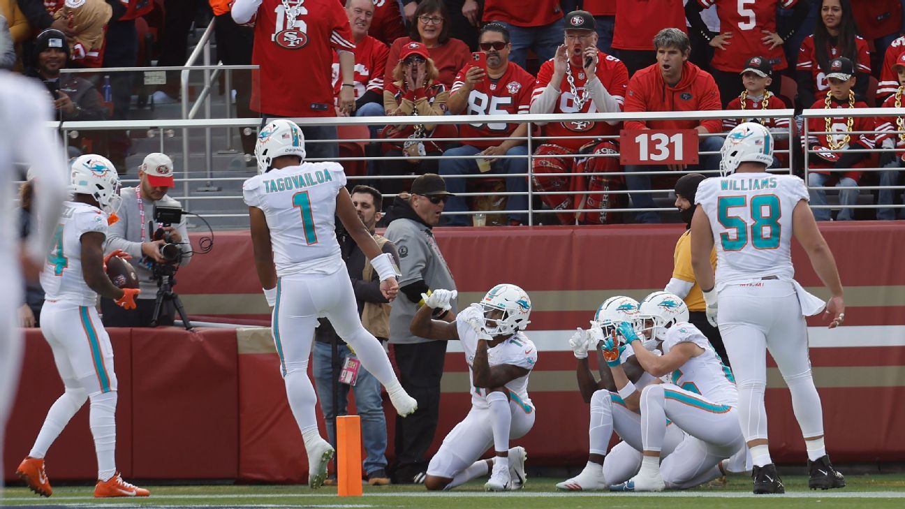 Miami Dolphins amenazan desde ahora el récord de puntos