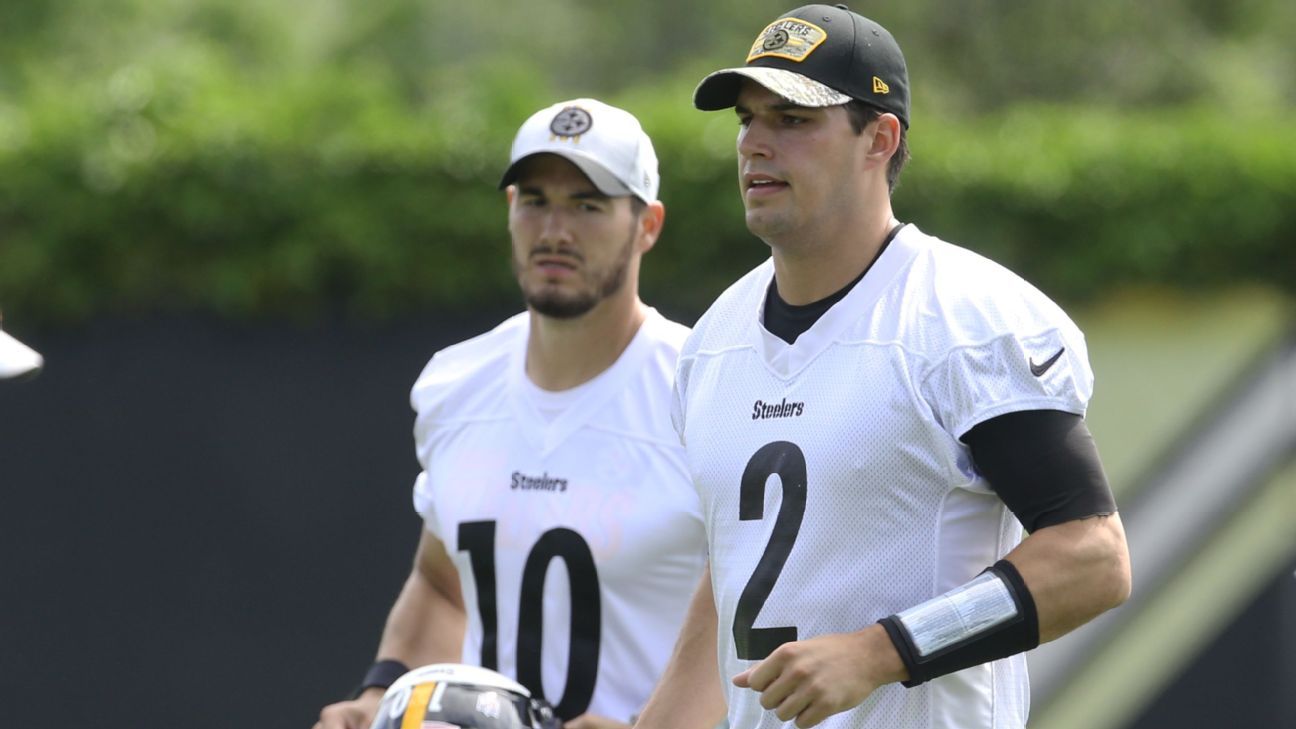 Steelers QB Kenny Pickett is 'wise beyond his years,' new teammate