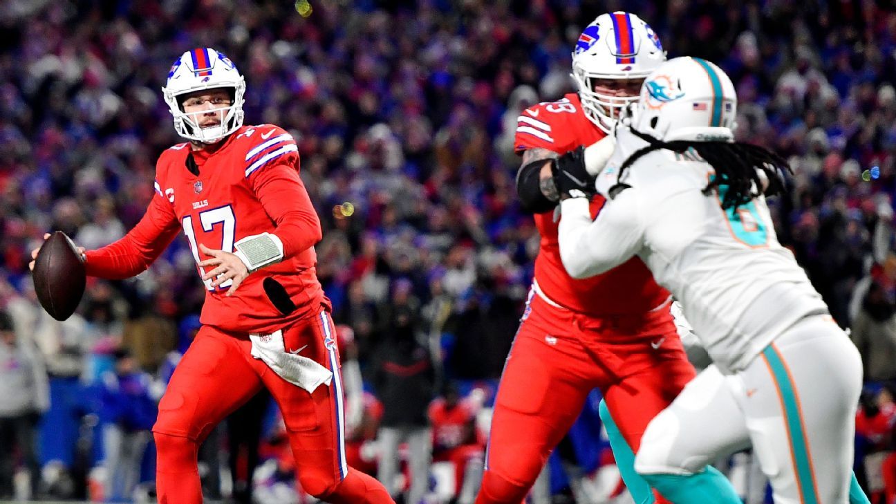 Josh Allen, Buffalo Bills outlast Miami Dolphins in AFC wild card win