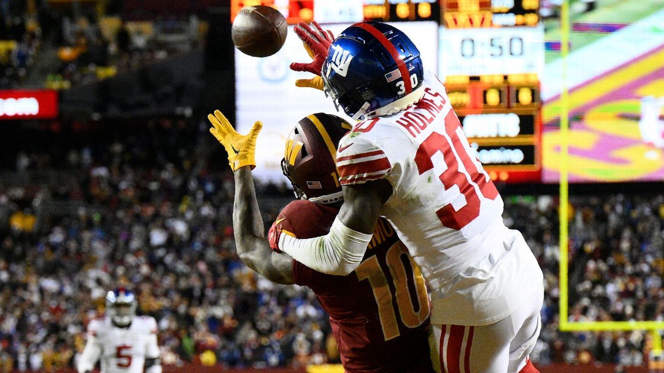 SNF' Week 15: Giants and Commanders rematch after tie two weeks ago