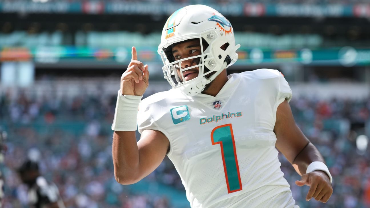 Dolphins' Tagovailoa has concussion, no timeline for return NFL - Bally  Sports