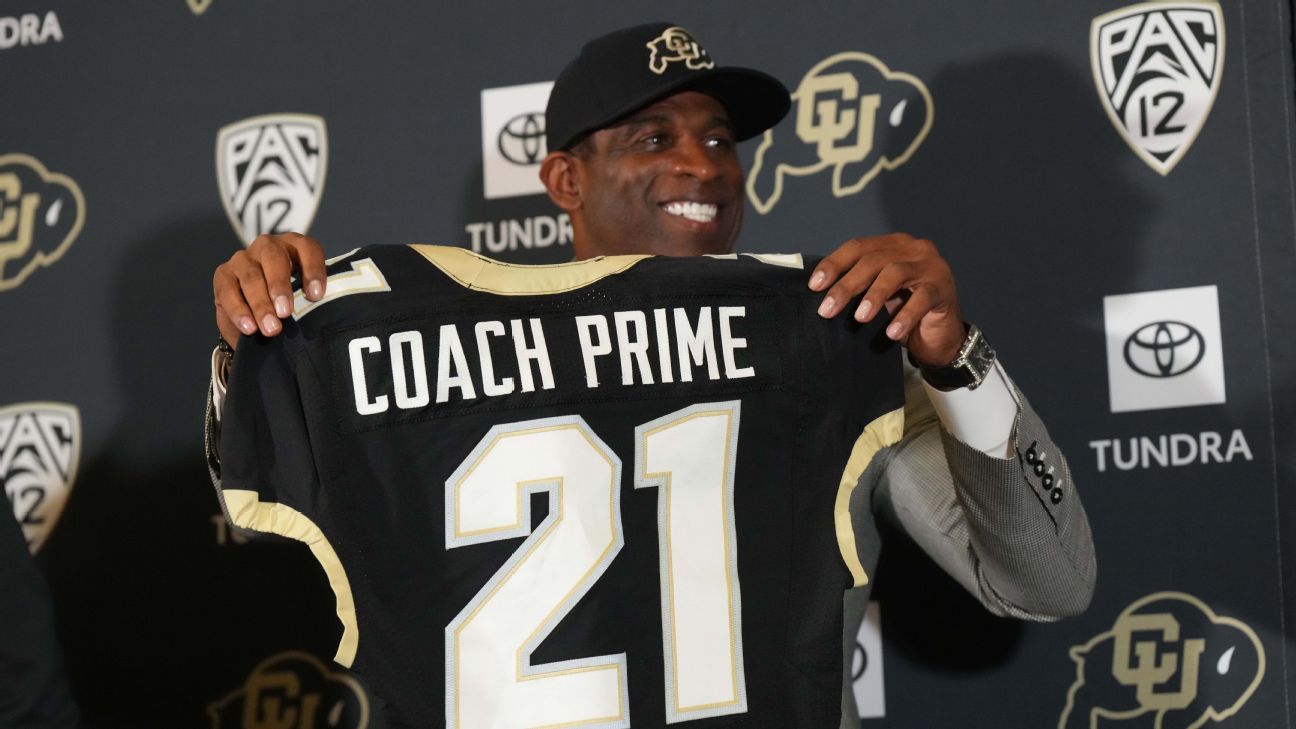 New coach Deion Sanders promises Colorado 'we're gonna win' - ESPN